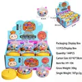 Colorful unicorn bead steamed bun squishy toy with mini steamer basket stress relief toy - Unicorn Burst Bead Style / 8.5cm Single Piece (with Steamer)