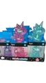 Gros plan de jouets squishy licorne pailletés en plusieurs couleurs et emballages - Forme de Licorne (96454) / 1 Pièce/Paquet