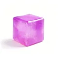 Μωβ glitter dream squishy κύβος, αισθητηριακό παιχνίδι ανακούφισης από το άγχος - Τετράγωνο squishy μαλτόζης με γκλίτερ 5,5 cm - Μωβ