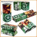 Juguete educativo de cubo mágico infinito 3D con diseño de patrón de engranaje mecánico - Estilo de Engranaje Mecánico / Grande en Caja