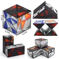 Cubo mágico geométrico infinito 3D con facetas de diamante de colores tamaño 5.7cm - Estilo Diamante / Grande en Caja