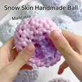 Balle de stress artisanale à perles violettes avec haute élasticité pour la détente - Perles Popping Violettes