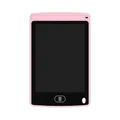 Pink children's LCD writing tablet for drawing and graffiti, reusable electronic notepad - 6.5 Inch / Light Pink / Monochrome Stroke