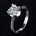 Anillo de moissanita de 2 quilates con engaste de cabeza de toro - Anillo Cabeza de Toro (2ct Mujeres)