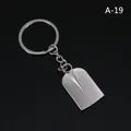 Miniatura de simulación pala de metal plateado llavero herramienta variante A-19 coche - Pala Pequeña (A-19)
