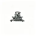 Gothic silver metal hair claw clip with spider design for Halloween dark style - Spider Web Shape (49#) / 2.5cm / Gun Black