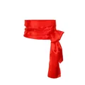 Fascia pirata in raso rosso brillante accessorio cintura per costume di Halloween - Sciarpa in Vita / 10x200cm / Rosso