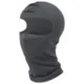 Einfache schwarze Sturmhaube Skimaske für Outdoor-Sportarten, Radfahren und Kostümpartys - Einheitsgröße / Vollgesichtsmaske (YTCC01) / Grau