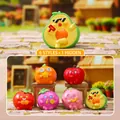 Cute fruit-themed blind box miniature figures for creative desktop decoration - Fruit Good Luck Series / Pack of 6 (Full Box)