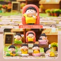 Set of 7 cute Buddha monk blind box figurines in various poses for desktop decor - Set of 6 (Full Box) / Mortal Little Buddha (A193)