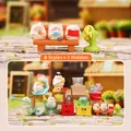 Set of cute cat figurines for desktop blind box collection decoration style - Full Box of 8 / Cat's Happiness List (A195)