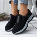 Scarpe da corsa nere resistenti per outdoor con comode suole spesse per uomo e donna - 36 / Nero