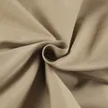 Detaillierte Makroansicht der hochwertigen khakifarbenen Twill-Stoffstruktur für Damenmäntel - S / Oberteile / Khaki