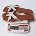 Lightweight brown starfish beach sandals weighing 214.9 grams for women - 35 / Brown