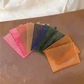 Primo piano di toppe per capelli in velcro rettangolari multicolori con trama - 5 Pezzi / Colorato