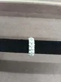 Französischer Vintage-Ring mit Perlen und Zirkonia für Damen in elegantem Silber - Silber Weiß