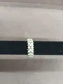 Vintage-Ring im französischen Stil mit Zirkonia und Perlen in elegantem Creme-Weiß - Silber Braun Stil