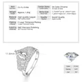 Bague couronne élégante en argent avec zircons 5A brillants et finition soignée - Bague Couronne Mode-K Blanc