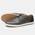 Dettaglio delle scarpe casual da uomo grigie con una suola in gomma antiscivolo. - 41 / Grigio Scuro (Suola a Nido d'Ape)