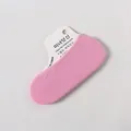 Pink invisible no-show boat socks for women made of breathable cotton blend fabric - One Size / Pink (Women's Summer Thin Style)