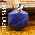 Natural Lapis Lazuli Merkabah star pendant necklace healing crystal jewelry - Lapis Lazuli Pendant Only (Without Chain) / Blue