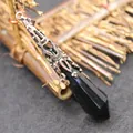 Vintage retro black agate hexagonal crystal column pendulum pendant necklace accessory - Black Agate