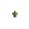 Small 18K gold plated stainless steel sea turtle pendant charm for DIY jewelry making material - Turtle Style (HY-172)