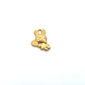 Vergoldeter Edelstahl Kaninchen Anhänger für DIY Schmuck Halsketten und Armbänder - Hase (HY-545) / 1 Stück (15.75x11.35x2.57mm) / Gold