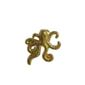 Elegant 18K gold plated stainless steel octopus animal pendant for DIY jewelry - Octopus Style (HY-1009)
