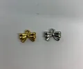 Roestvrijstalen strikhangers in goud- en zilverafwerkingen voor DIY sieraden maken - 14.28x11.42x4.42mm (Gat 1.4mm)