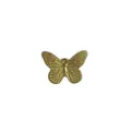 Exquisite 18K Gold Plated Stainless Steel Butterfly Pendant Charm for DIY Jewelry Making - Butterfly Style (HY-859) / Gold