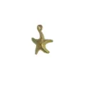 18K gold plated stainless steel starfish pendant charm accessory for DIY jewelry - Starfish Style (HY-886) / Gold
