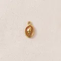 Elegant gold-plated stainless steel conch shell charm for DIY jewelry necklace and bracelet - Small Conch Style / Gold