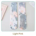 Rutschfeste Yoga-Socken für Damen mit Batikmuster in Hellrosa und Blau - Einheitsgröße 36-42 / Hellrosa