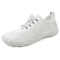 Zapatos de agua blancos de secado rápido con malla transpirable con patrón de olas - 36 / Blanco