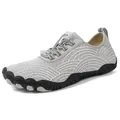 Zapatos de agua grises de secado rápido con diseño de olas y suela de goma antideslizante - 36 / Gris