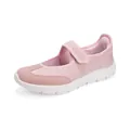 Zapatillas Mary Jane rosas con malla transpirable y suela de EVA cómoda para mujer - 35 / Rosa