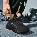 Scarpe da trekking professionali nere con sistema di chiusura rapida a rotella e dettagli - 36 / Quattro Stagioni Nero Verde Germano