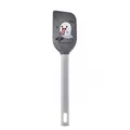 Halloween silicone baking spatula with cute tongue-sticking ghost design for pastry cakes - Gray