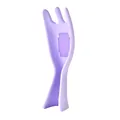 Innovativer violetter Hand-Reiswäscher und Sieb aus Silikon für die Küche zum Spülen - Lila