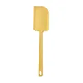 Bright yellow heat resistant food-grade silicone spatula for professional baking and stirring - Yellow