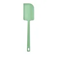 Light green food-grade silicone spatula for heat-resistant baking and jam spreading - Green