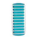 Teal 10-cavity silicone ice tray mold for making long finger ice sticks for bottles - 10 Cavities Style / Teal