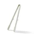Pinze da cucina minimaliste in silicone bianco ghiaccio per barbecue e cubetti di ghiaccio - Pinza da Arrosto (Beige) / 1 Pezzo