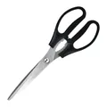 Forbici da cucina multiuso in acciaio inossidabile con manici neri antiscivolo - Modello C / 245mm (106g)