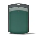 Set of 3 thickened non-slip PP cutting boards in grey and green for home kitchen use - Classification Board / Three-Piece Set