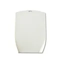 Minimalist white standable PP plastic cutting board for meat and vegetable prep - S / White