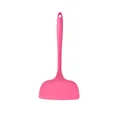 Pink heat-resistant silicone spatula for non-stick cookware - Wide Spatula