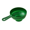 Entonnoir à conserve en plastique vert durable avec poignée pour un usage propre - Entonnoir à Col Large / Vert