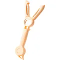 Multifunctional 4-in-1 rabbit-shaped vegetable peeler and beer bottle opener in apricot - Apricot